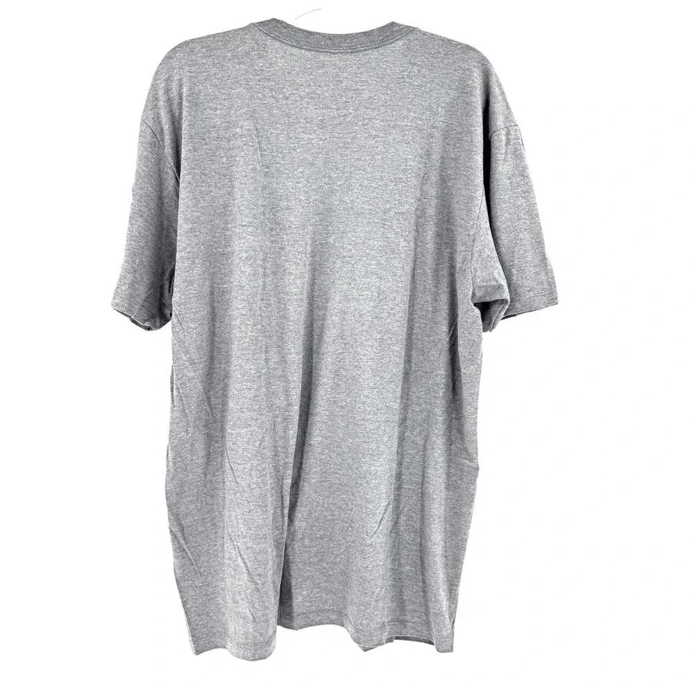 NEW Lazy J Ranch Wear American Best Banner T-Shirt Mens XXL Gray Cowboy USA Made